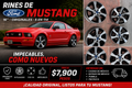 4 Rines 16" Ford Mustang Originales 5x114 Seminuevos