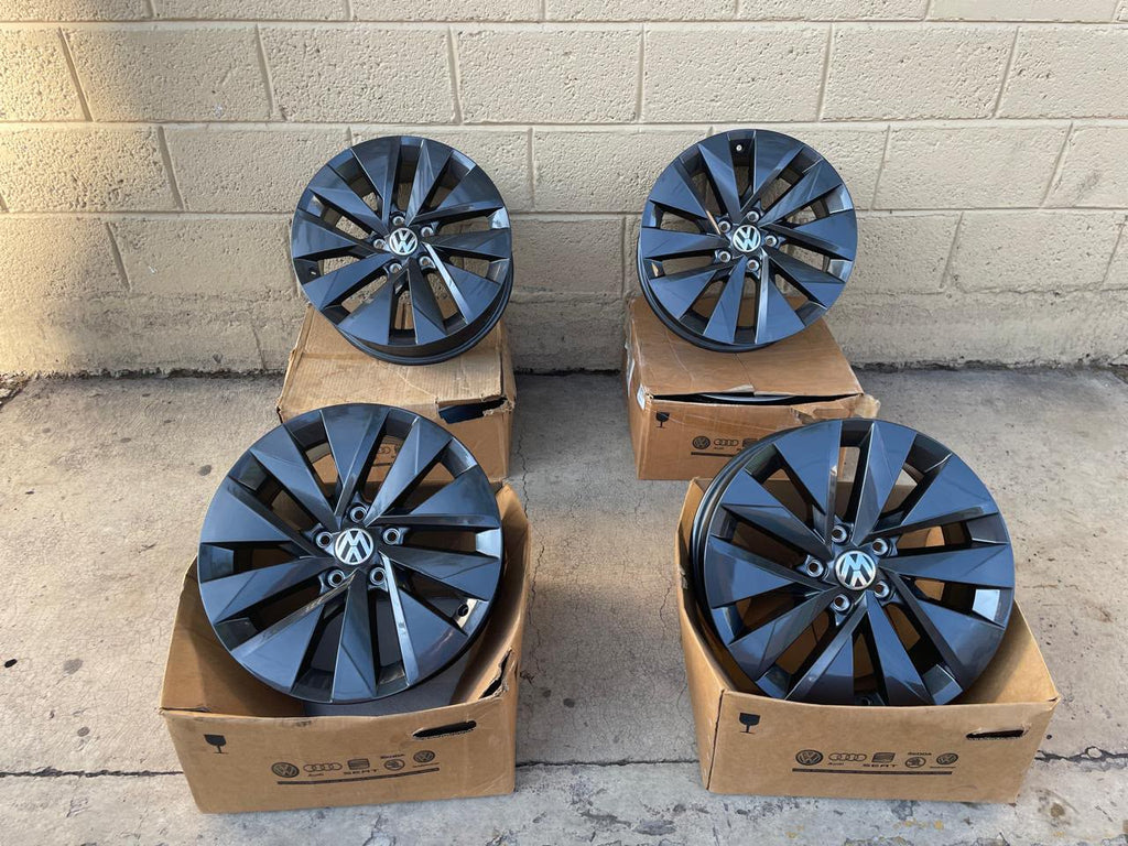 Rines Volkswagen Taos Tiguan Golf Jetta MK7 New Beetle 17" Originales Nuevos | Juego de 4