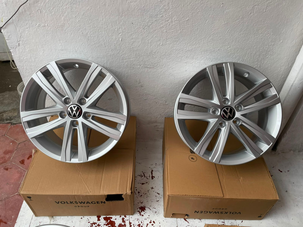Juego de 4 Rines 17" Originales Volkswagen Golf / Jetta MK6 / Jetta MK7 Sport 5x112 – Seminuevos