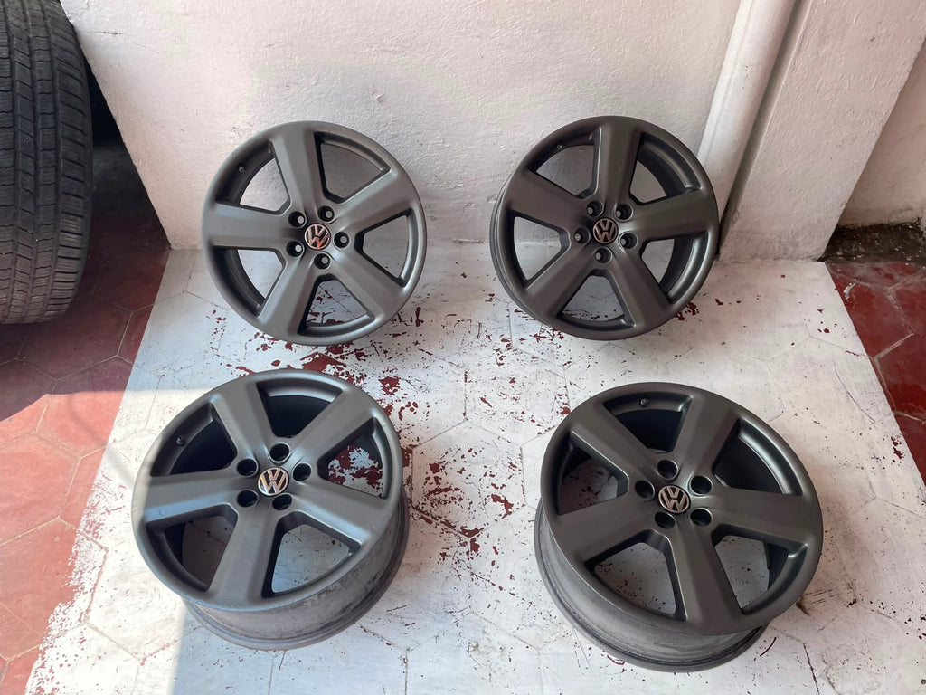Rines Originales Volkswagen 17" Golf Jetta MK____ New Beetle 5x112 | Juego de 4 Nuevos