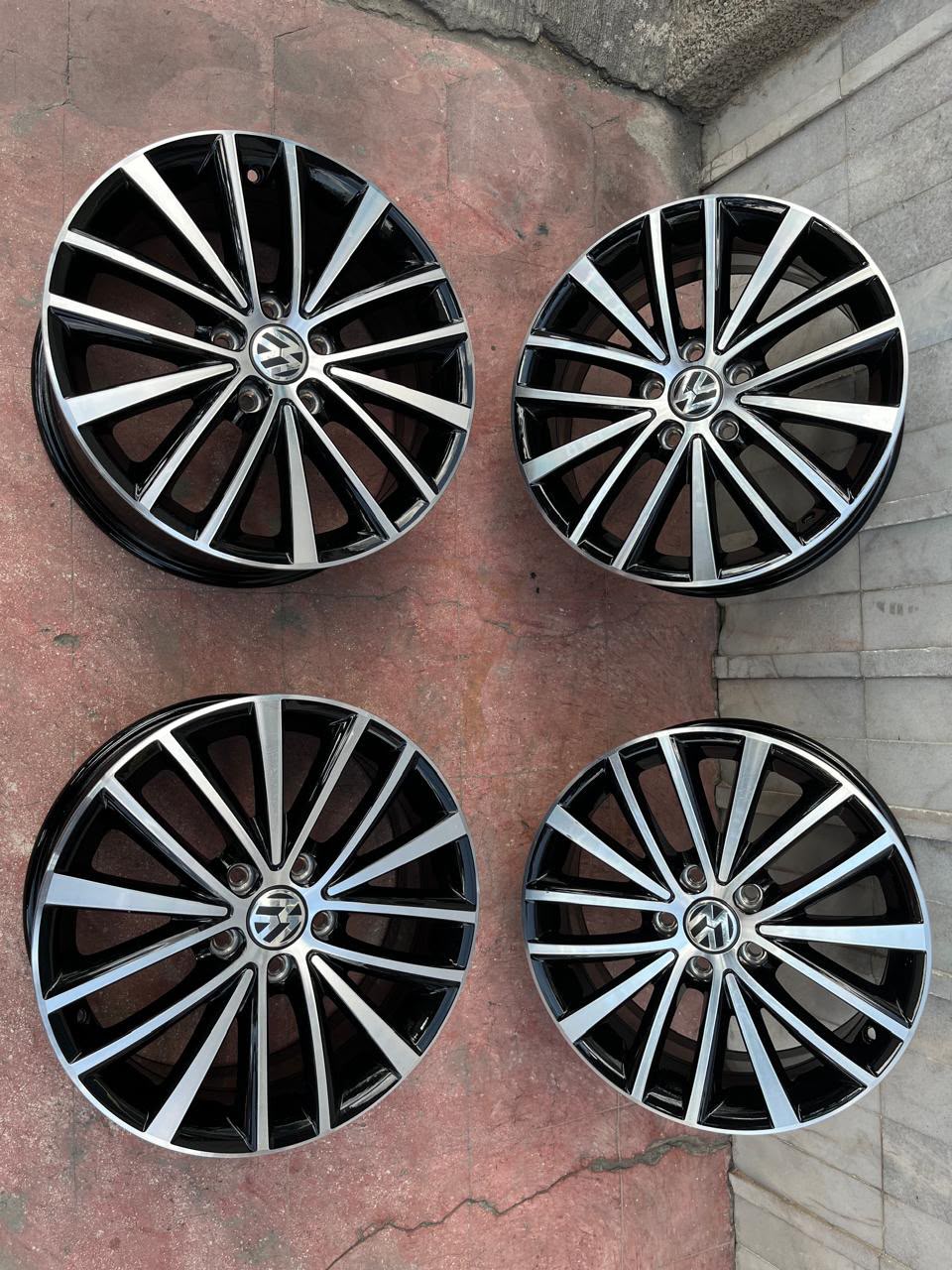 Juego de 4 Rines Volkswagen Originales 17" | Taos, Tiguan, Jetta, Golf MK6 y MK7