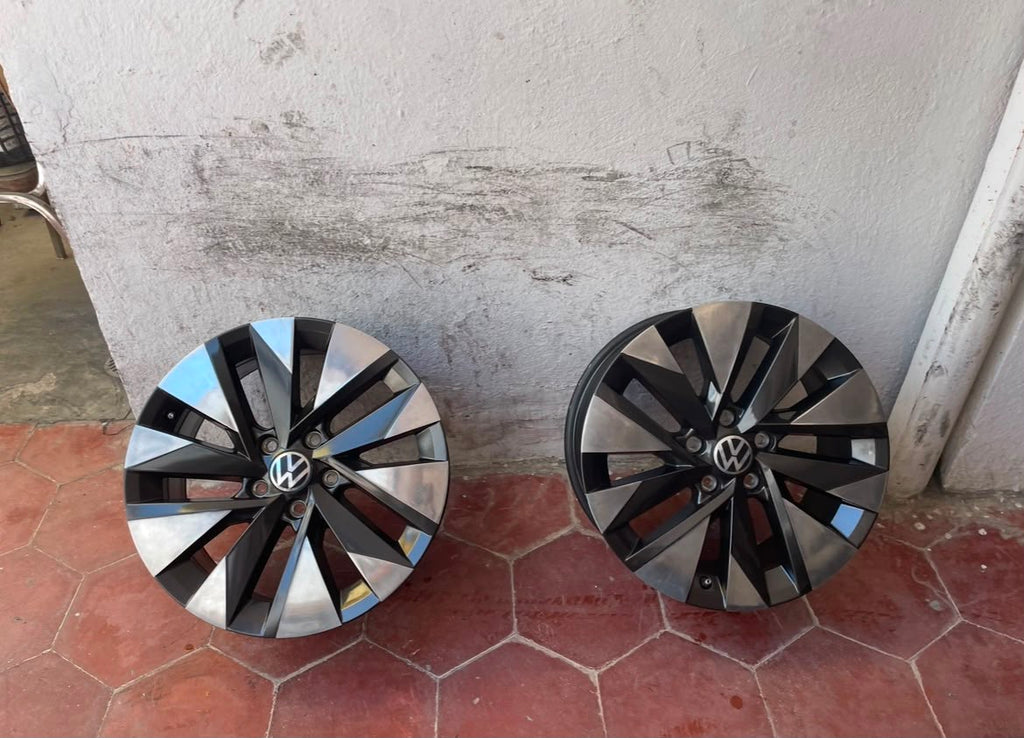 Rines 17" Volkswagen Taos / Tiguan / Jetta MK7 / Golf MK6 MK7 Originales Nuevos 5x112