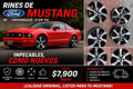 4 Rines 16" Ford Mustang Originales 5x114 Seminuevos
