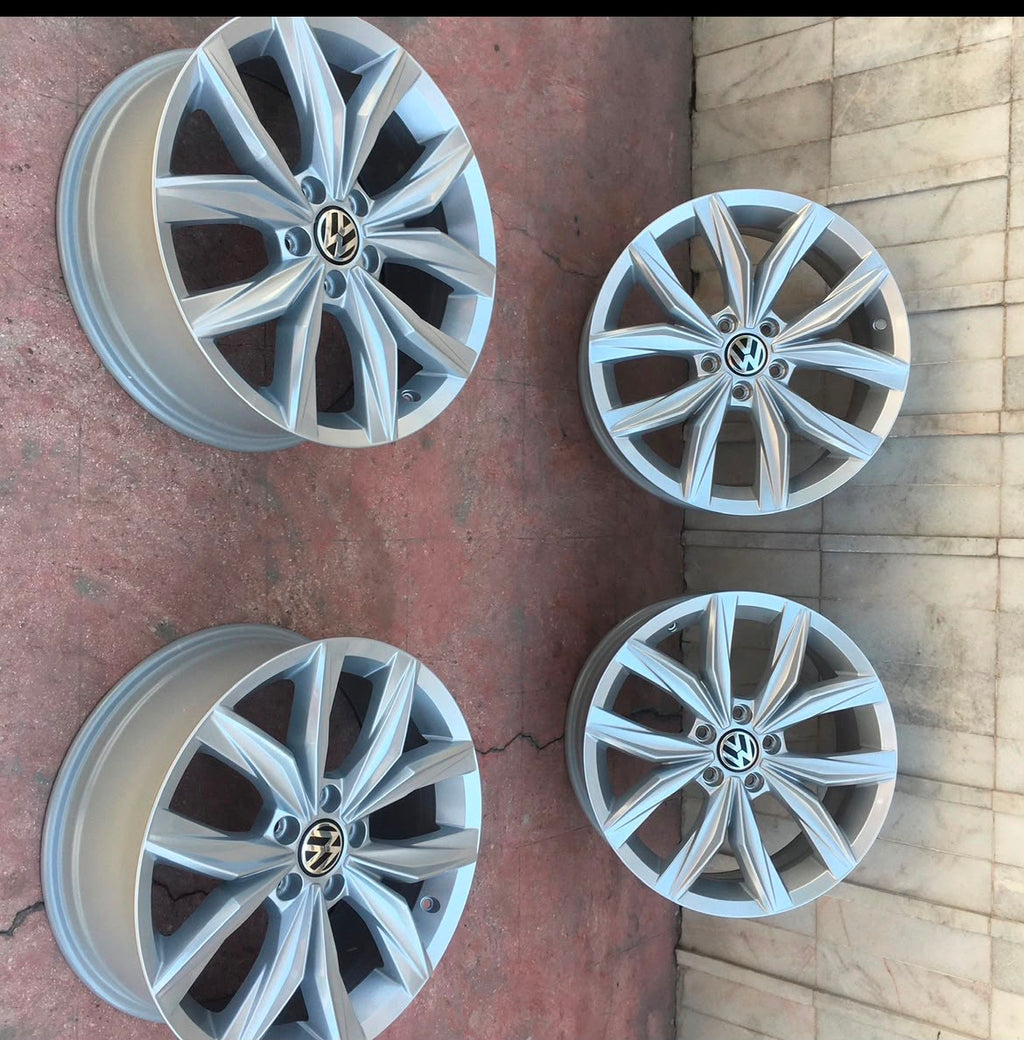 Rines Volkswagen Taos / Tiguan / Jetta MK6 / MK7 / Passat 18" Originales Nuevos | Juego de 4 | 5x112