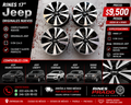 4 Rines 17" Jeep Grand Cherokee Liberty Compass Patriot Nitro Originales Nuevos 5x114.3