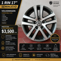1 Rin 16" Volkswagen Golf Jetta MK6 MK7 Original 5x112 Seminuevo