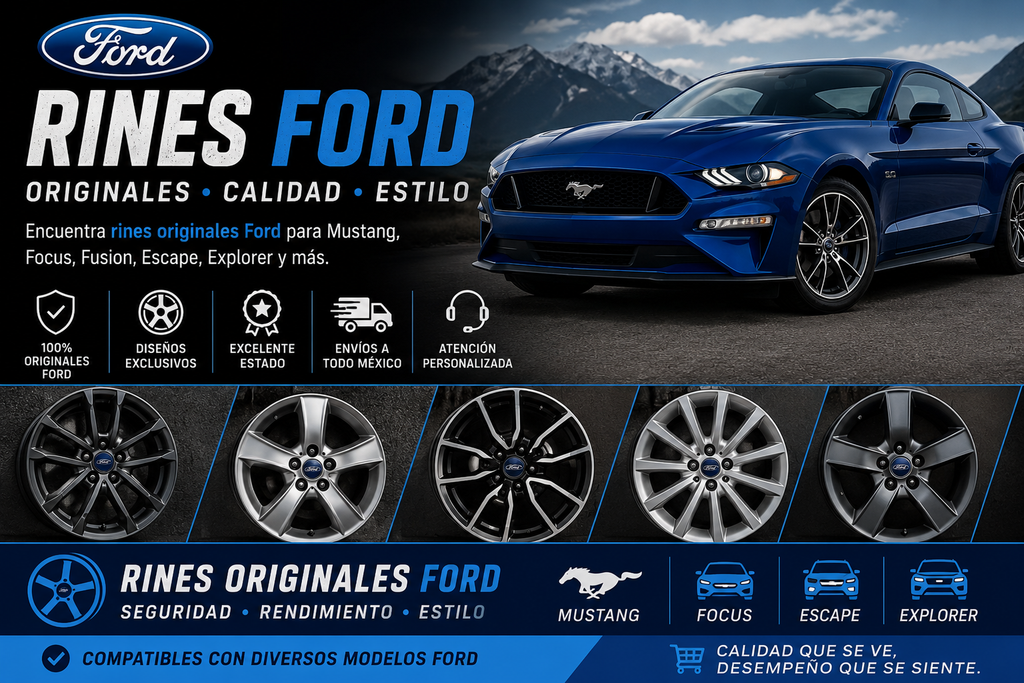 4 Rines 17" Ford Escape Fusion 2013-2021 Originales 5x108 Seminuevos