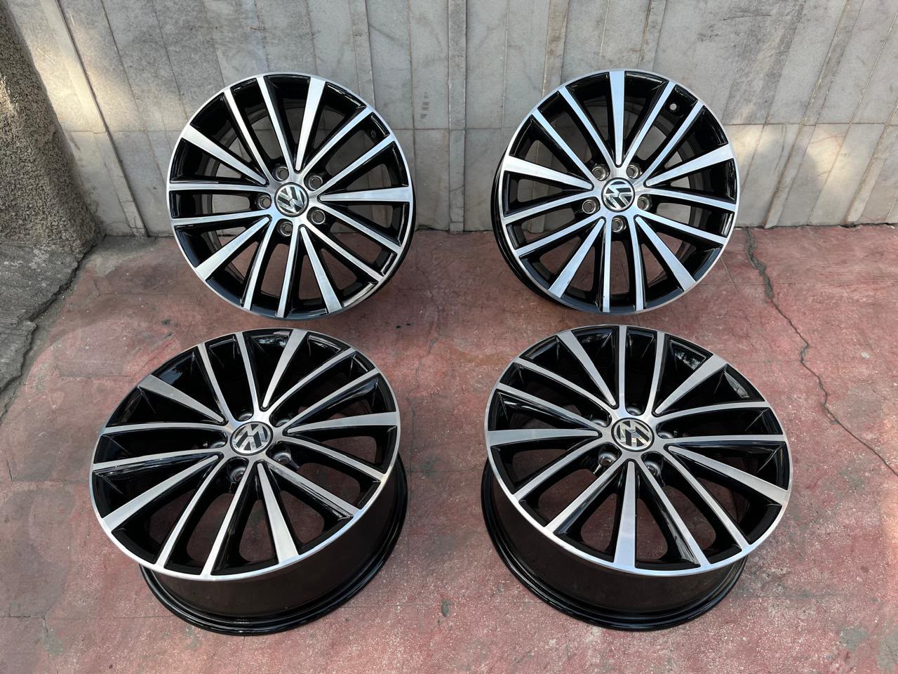 Juego de 4 Rines Volkswagen Originales 17" | Taos, Tiguan, Jetta, Golf MK6 y MK7
